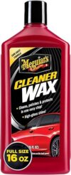 Meguiar’s Cleaner Wax – Liquid Car Wax, 16 Oz