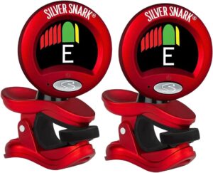 SNARK Clip-on All Instrument Tuner – SIL RED