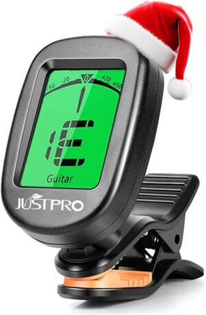 JUSTPRO Clip-On Chromatic Guitar Tuner