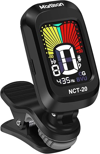 NEUMA Clip-On Tuner for Guitar & Bass