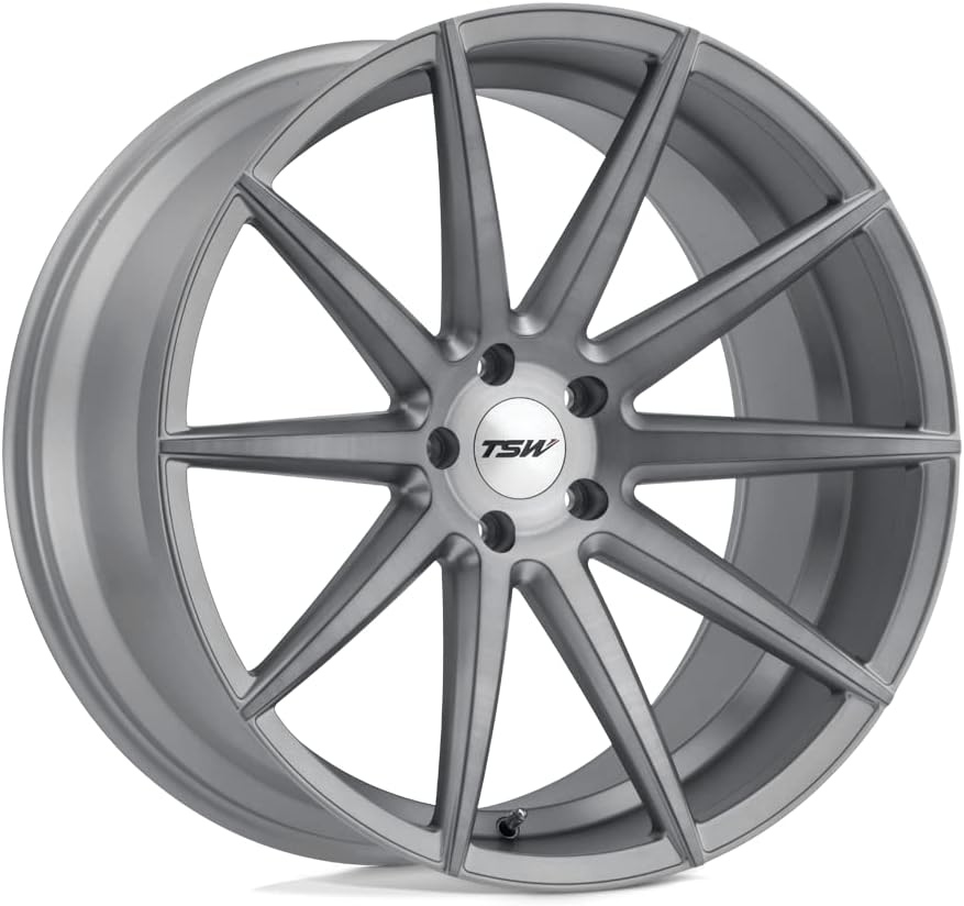 TSW Clypse Titanium Matte Brushed Face Wheel