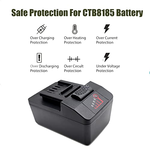 CNBY 4.0Ah Battery CTB8185 18V 4Ah Replacement - Image 4