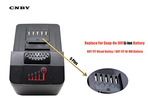 CNBY 4.0Ah Battery CTB8185 18V 4Ah Replacement - Image 5