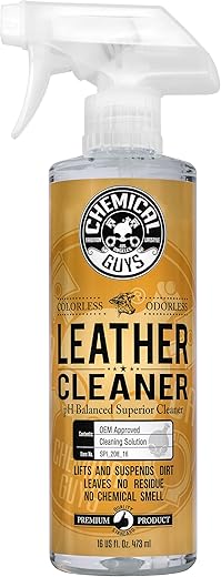 Chemical Guys Colorless Odorless Leather Cleaner SPI_208_16