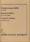 Concert Studies For Flute Solo