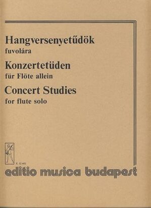 Concert Studies For Flute Solo