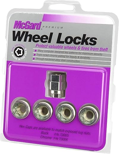 McGard Cone Seat Under Hub Cap Wheel Locks 24019