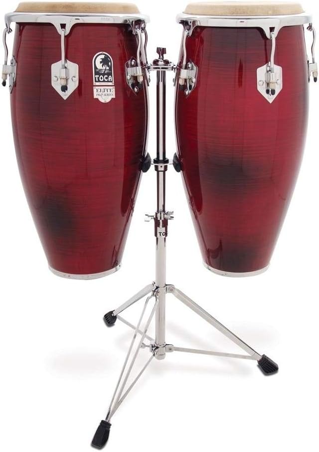 Toca Conga Drum, 3100CF, Crimson Fade