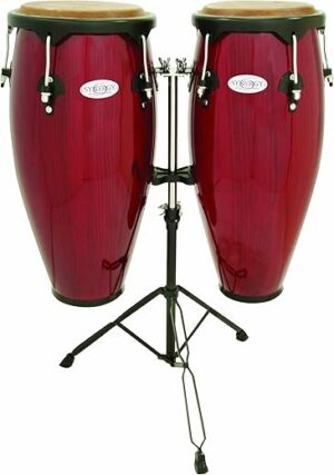 Toca Conga Drum Set, 2300RR, Red