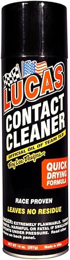Lucas Oil Contact Cleaner 14Oz Cle 90799/10799