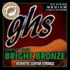 GHS Strings Contact Core Bright Bronze Acoustic Strings – Model: CCBB40