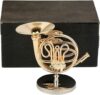 Deizang Copper Miniature French Horn With Case
