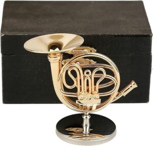 Deizang Copper Miniature French Horn With Case