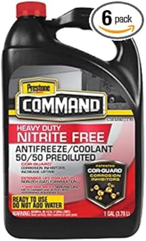 Prestone Cor-Guard Nitrite Free Extended Life Antifreeze, Red
