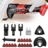 DIYtoolifz Cordless Oscillating Tool Kit, 6 Speed