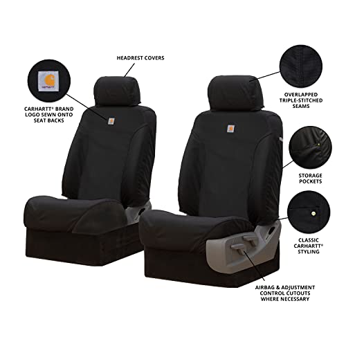 Covercraft Carhartt Super Dux SeatSaver Seat Covers SSC2412COBK - Image 4