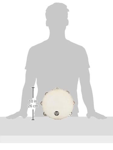 CP380 10" Headed Wood Tambourine - Image 2