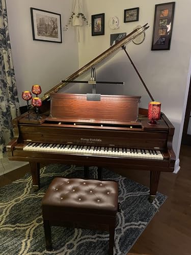 CPS Imports Adjustable Artist Piano Bench With Storage - Image 2
