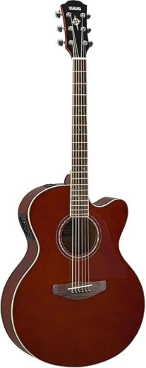 YAMAHA CPX600 RTB Acoustic-Electric Guitar, Rootbeer