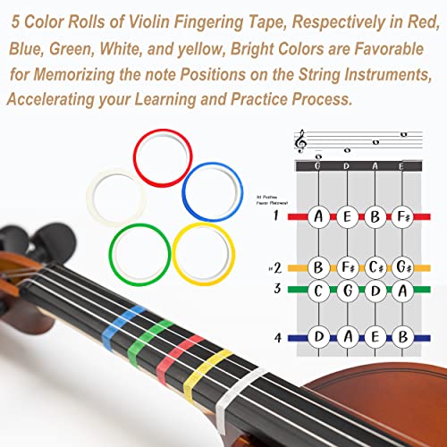 CRAFTEEM Purple 1/4 Fiddle Premium Violin Outfit - Image 5