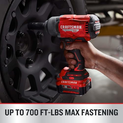 CRAFTSMAN Impact Wrench, Cordless, High Torque (CMCF940M1) - Image 4