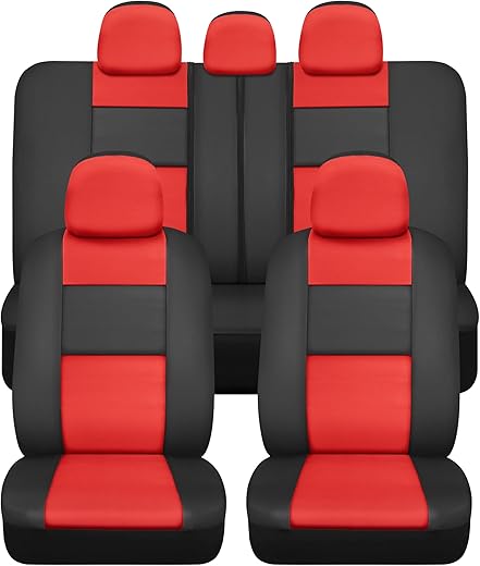 BDK Croc Skin Faux Leather Car Seat Covers