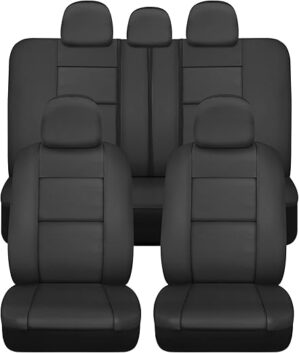 BDK Croc Skin Faux Leather Seat Covers