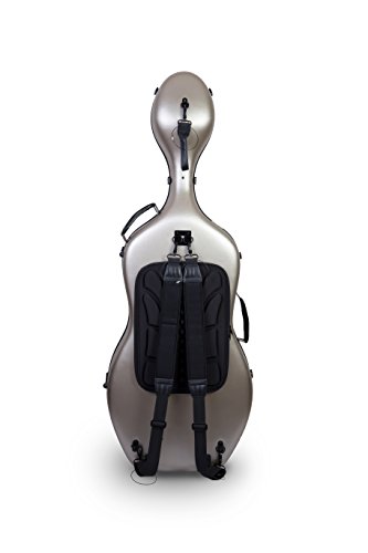 Crossrock Poly Carbon Composite Cello Case, 4/4 Size (CRF1000CEFCHHT) - Image 3
