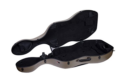 Crossrock Poly Carbon Composite Cello Case, 4/4 Size (CRF1000CEFCHHT) - Image 4