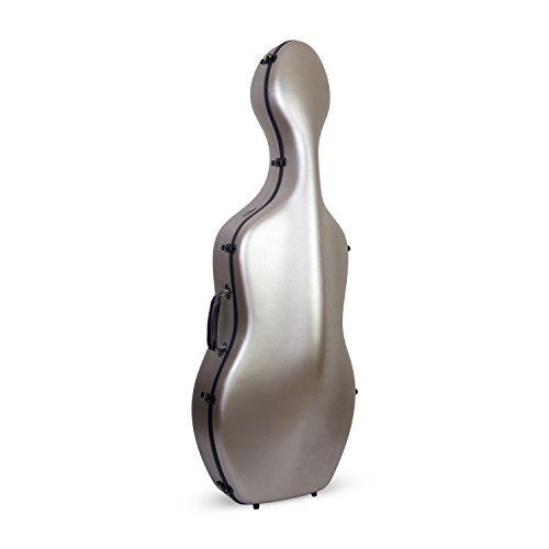 Crossrock Poly Carbon Composite Cello Case, 4/4 Size (CRF1000CEFCHHT) - Image 2
