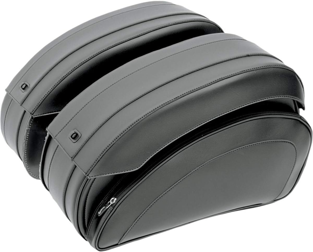 Saddlemen Cruis'n Deluxe Saddlebag 3501-0717, Black