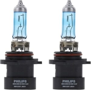 PHILIPS CrystalVision 9006XS Platinum Headlight Bulb, 2-Pack