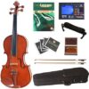 Cecilio CVN-200 Solid Wood Violin, Size 1/2