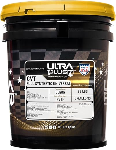ULTRA 1PLUS CVT Full Synthetic Fluid (5 Gallon)