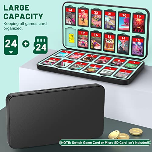 CYKOARMOR Switch Game Card Case, 24 Slots - Image 3