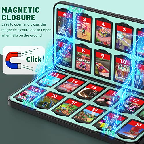 CYKOARMOR Switch Game Card Case, 24 Slots - Image 4