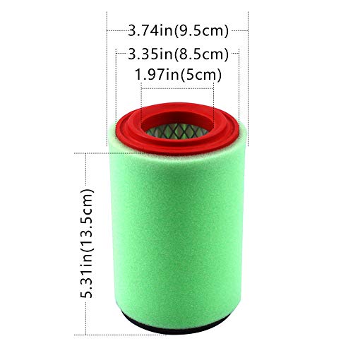 Cyleto Air Filter Cleaner For Yamaha 1P0-E4450-00-00 - Image 3