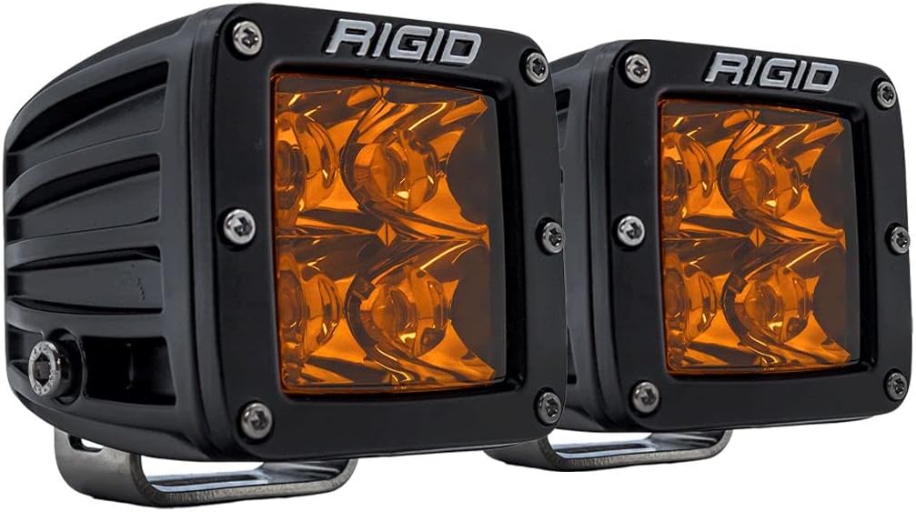 RIGID D-Series Spot With Amber PRO Lens 20252