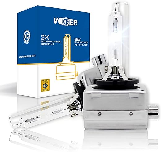 wideep D1S Xenon HID Headlight Bulbs, 6000K