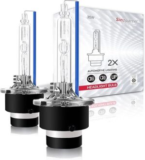 Sinoparcel D2S Xenon HID Headlight Bulbs – 8000K 35W 66240 85122UB 66040