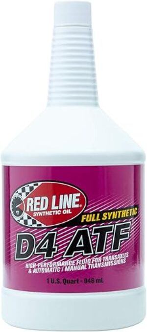 Red Line D4 Synthetic Automatic Transmission Fluid – 1 Quart