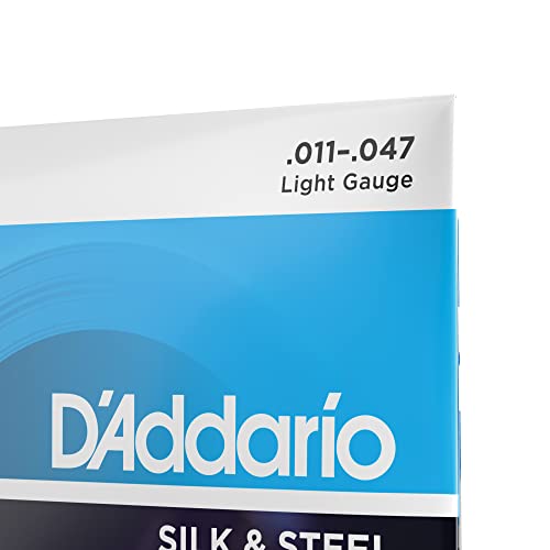 D'Addario Acoustic Guitar Strings, Silk & Steel EJ35 - Image 4