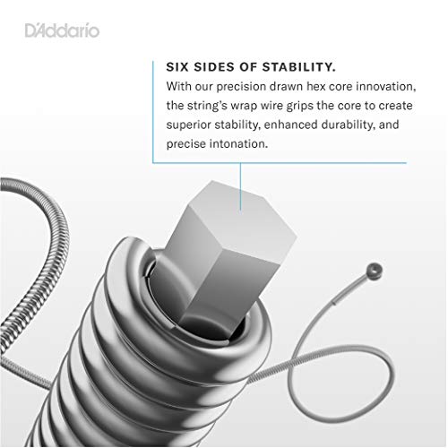 D'Addario Bass Guitar Strings, XL Pro Steels, EPS170-5 - Image 4