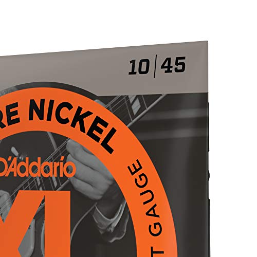 D'Addario XL Pure Nickel Electric Guitar Strings EPN110 - Image 4