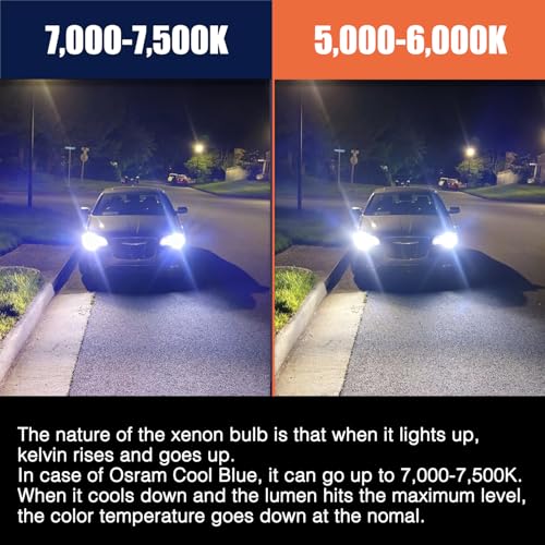DAMA Automotive Lighting Cool Blue Xenarc HID Bulbs 66340CB - Image 4