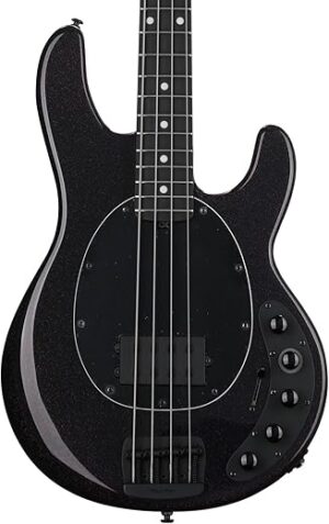 Ernie Ball Music Man DarkRay Bass Guitar – Dark Rainbow