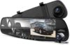 Pyle Dash Cam Rearview Mirror – 1080p Dual Camera