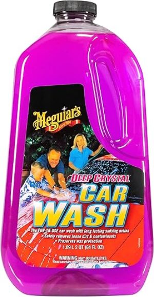 Meguiar's Deep Crystal Car Wash Shampoo, 64 Oz
