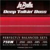 La Bella Deep Talkin’ Black Nylon Bass Strings 50-105