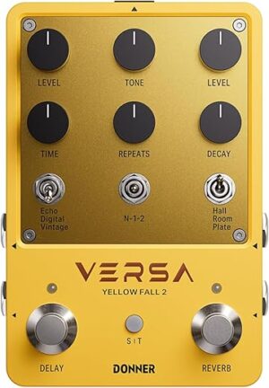 Donner Delay & Reverb Pedal With Tap Tempo